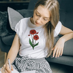 Самоклеящийся трафарет для шелкографии&nbsp;DIY-WH0338-100