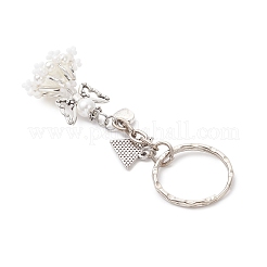 Брелки из стеклянных бусин в виде ангела&nbsp;KEYC-MZ00052