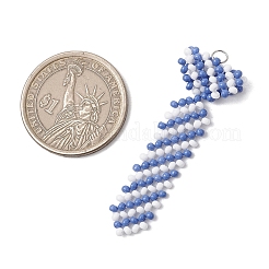 День отца круглые стеклянные бусины подвески для галстука&nbsp;PALLOY-MZ00731