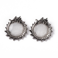 Природного кварца хрустальных подвесок&nbsp;G-G983-01AS-09