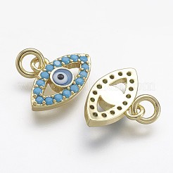 Латунные микро проложить кубического циркония подвески ZIRC-F041-02G