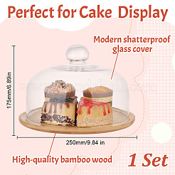 Стеклянный купол&nbsp;AJEW-WH0473-37A