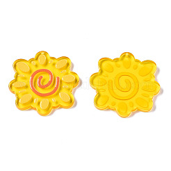 Полупрозрачные акриловые подвески&nbsp;TACR-T021-45