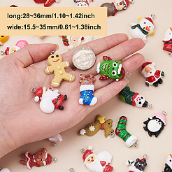 Подвески из непрозрачной смолы в стиле 39 шт. RESI-TA0001-37