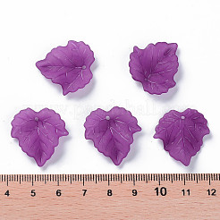 Осенняя тема прозрачные матовые акриловые подвески&nbsp;LS-X-PAF002Y-26