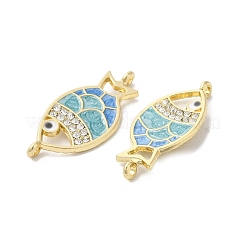 Соединители звеньев сплава эмали&nbsp;ENAM-D046-32G-01