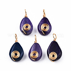 Природные подвески агат&nbsp;G-N326-137