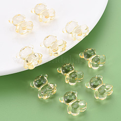 Прозрачные акриловые бусины MACR-S373-80-B04