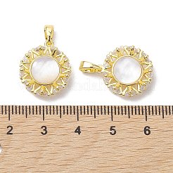 Подвески из латуни с покрытием из латуни X-KK-K360-04G