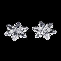 Прозрачные акриловые бусины TACR-U008-01B