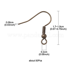 Железные крючки для сережек IFIN-FS0001-32