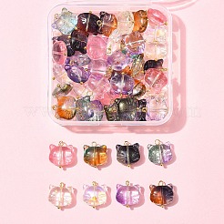 50шт стеклянные подвески&nbsp;PALLOY-FS00030