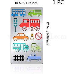 Трафареты для штампов из нержавеющей стали DIY-WH0242-218