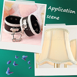 27.5 ярд полиэстеровой кружевной ленты для отделки&nbsp;OCOR-GF0004-81F