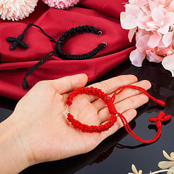 Изготовление браслетов из нейлонового плетения AJEW-TA00023