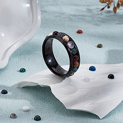 40 шт. 20 стиля кабошонов из натуральных смешанных драгоценных камней G-PH0002-55