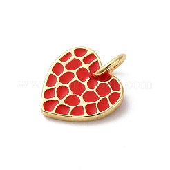 Латунь эмаль подвески&nbsp;KK-Q098-23G-A