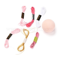 Наборы для вышивки темари своими руками DIY-I064-B03