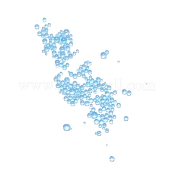 Прозрачные круглые бусины икры&nbsp;MRMJ-WH0078-14B