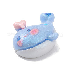 Кабошоны морских животных из непрозрачной смолы на тему океана&nbsp;LS-RESI-D071-01E