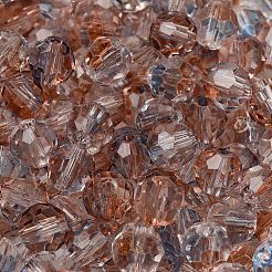 Прозрачные цвета стеклянные круглые бусины&nbsp;SEED-F006-04A-03