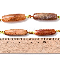 Природные пожары треск агат бисер нитей&nbsp;G-P605-E01-01