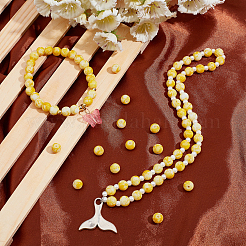 Выпечка роспись стекла круглый шарик нити&nbsp;DGLA-AR0001-02