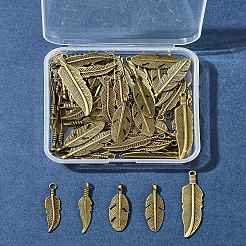 60 шт. Подвески из сплава в тибетском стиле TIBEP-FS0001-19