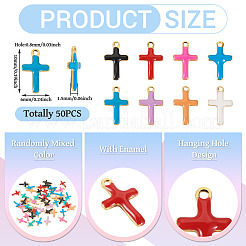 50 шт. эмалированные подвески из нержавеющей стали 304&nbsp;STAS-TA0003-32B