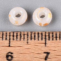 3/0 стеклянные бусины с краской для запекания X1-GLAA-G118-02J