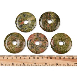 Природные подвески Unakite&nbsp;G-C220-F01-50mm