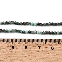 Бусы натуральная африканская бирюза (яшма)&nbsp;G-H336-A06-04