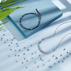 300 шт. 201 бусины из нержавеющей стали STAS-DC0008-99