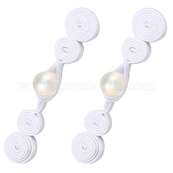 12 шт. пряжка из полиэфирной смолы для китайского торжественного платья&nbsp;DIY-CY0001-86B