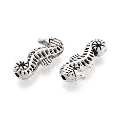 Сплавочные овальные бусины тибетского стиля &nbsp;TIBEB-T004-15AS