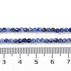 Природный содалит бисер нитей X-G-G139-A07-02