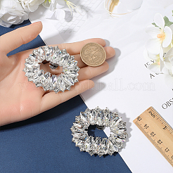 Украшение обуви из сплава со стразами FIND-GF0006-01C-P