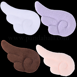 40 шт. 4-х цветные тканевые украшения&nbsp;AJEW-GF0012-68