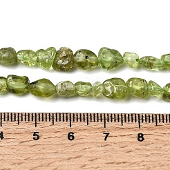 Природный перидот бисер нитей&nbsp;G-H346-A01-01