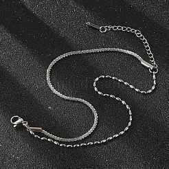 Многорядные браслеты из нержавеющей стали 304&nbsp;LS-BJEW-Q051-03P