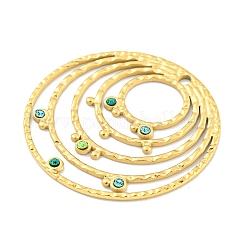 Подвески из нержавеющей стали 304 с покрытием из настоящего золота 18 карат методом вакуумного напыления PVD&nbsp;STAS-L278-033G-01