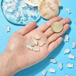 50шт ручной лэмпворк рыбные бусины LAMP-CJ0001-60