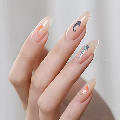 3 шт. самоклеящиеся наклейки для ногтей из АБС-пластика в виде рыбки&nbsp;MRMJ-SP0001-21