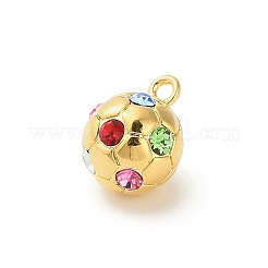 Подвески из нержавеющей стали 304 с микропаве из кубического циркония&nbsp;LS-STAS-C147-02A-G