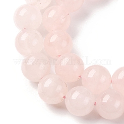 Природного розового кварца нитей бисера G-F808-C03-10mm-AA