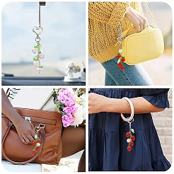 Подвеска из смоляных фруктов&nbsp;KEYC-YW00168-01