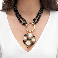 16 нить 8 цвета гальваники прозрачные стеклянные бусины пряди EGLA-CD0001-04