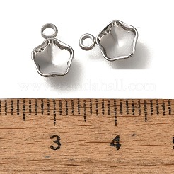 Оправы для подвесок из нержавеющей стали 304 в виде кабошонов&nbsp;STAS-I310-30P