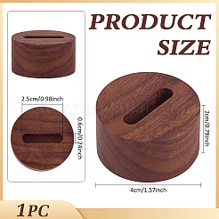 Деревянные одинарные кольцевые стенды&nbsp;RDIS-WH0031-01A