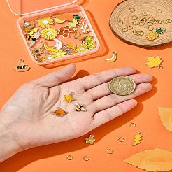 30 шт. Подвески из сплава с эмалью&nbsp;FIND-FS0004-48